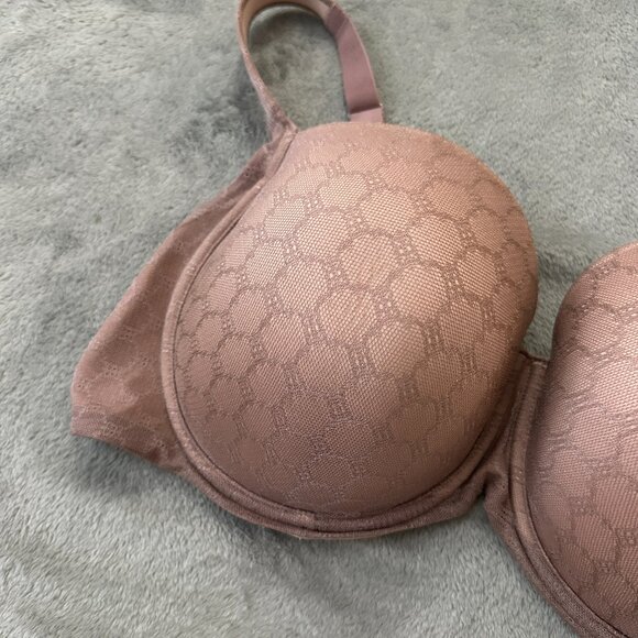 Soma Stunning Support Geo Lace Full Coverage Underwire Bra Women's 44DDD 44F - Picture 2 of 4